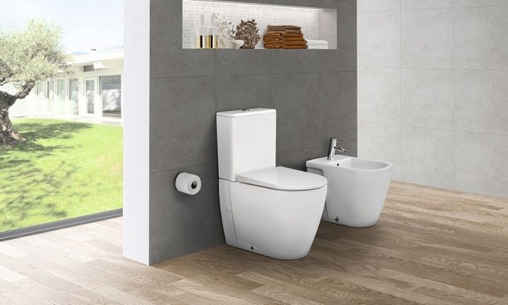 REZERVOR WC CORAL 3/4.5 L, ALIMENTARE STANGA JOS, ALB